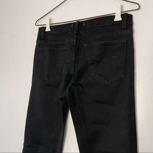 J Brand Alana Black Zipper Pocket Jeans - Picture 15 of 16